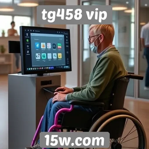 Acessibilidade e interface otimizada no tg458 vip